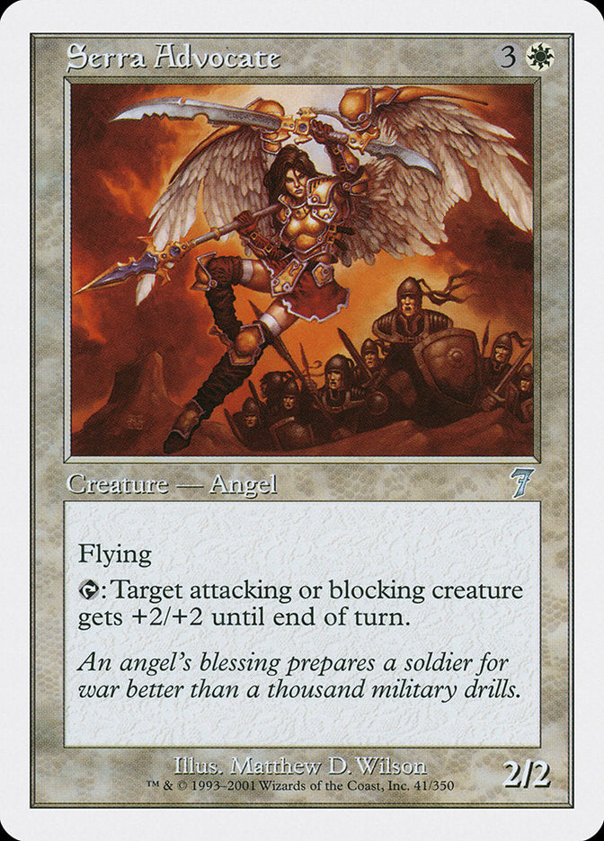 Serra Advocate [Seventh Edition] | Local Legends