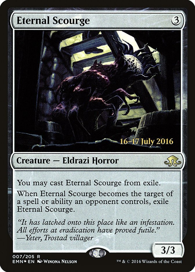 Eternal Scourge [Eldritch Moon Prerelease Promos] | Golgari Games