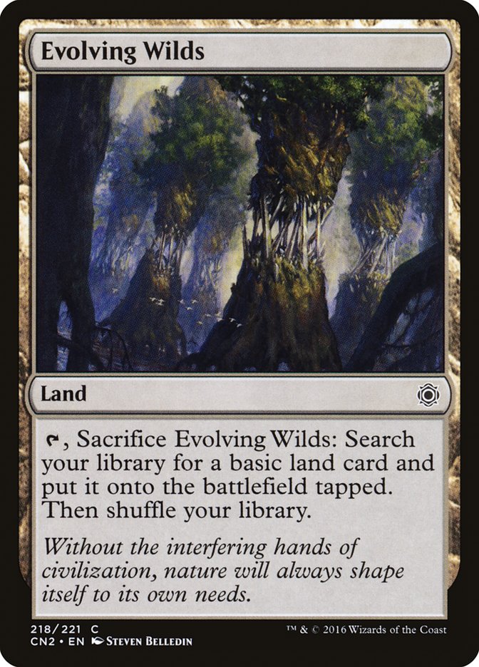 Evolving Wilds [Conspiracy: Take the Crown] | Local Legends