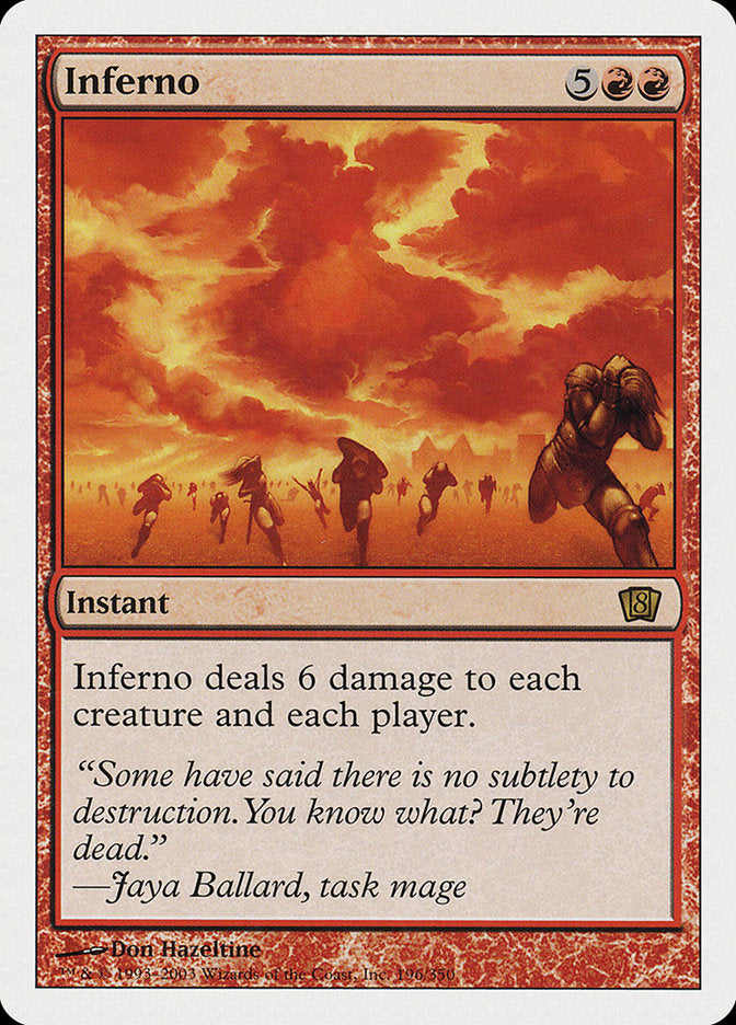 Inferno [Eighth Edition] | Local Legends