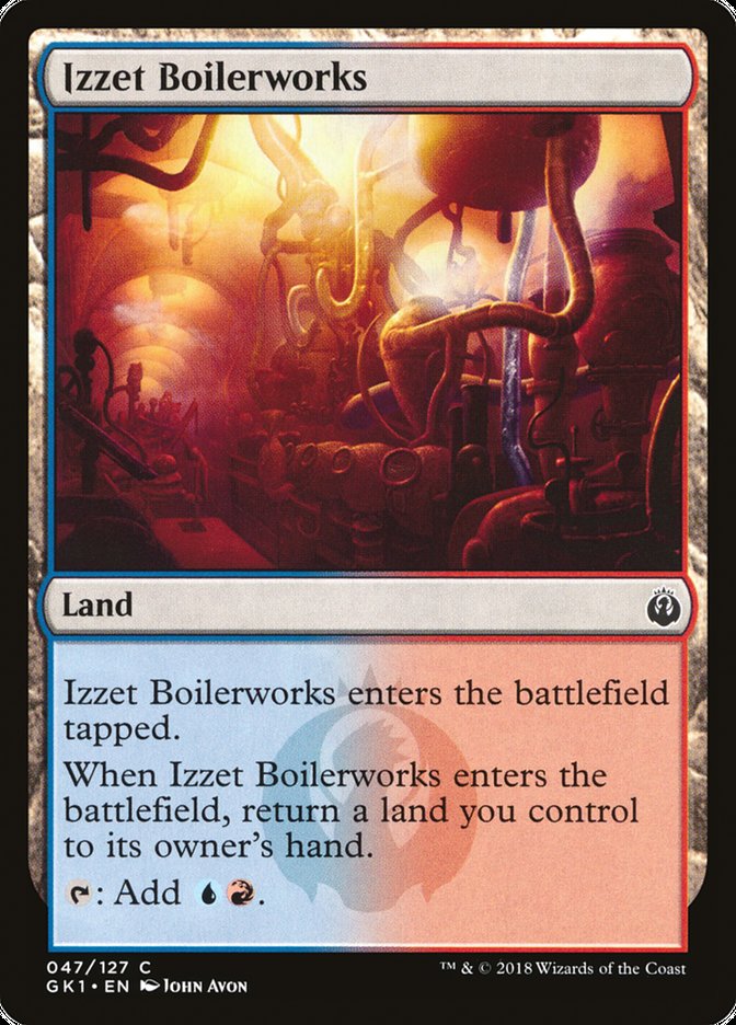 Izzet Boilerworks [Guilds of Ravnica Guild Kit] | Golgari Games