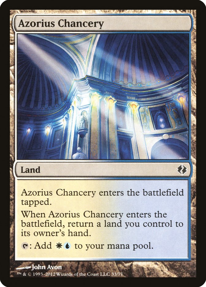 Azorius Chancery [Duel Decks: Venser vs. Koth] | Local Legends