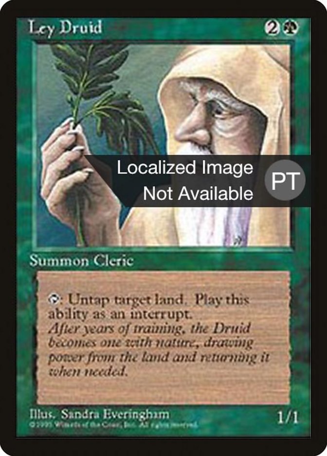 Ley Druid [Fourth Edition (Foreign Black Border)] | Local Legends