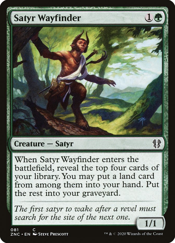 Satyr Wayfinder [Zendikar Rising Commander] | Local Legends