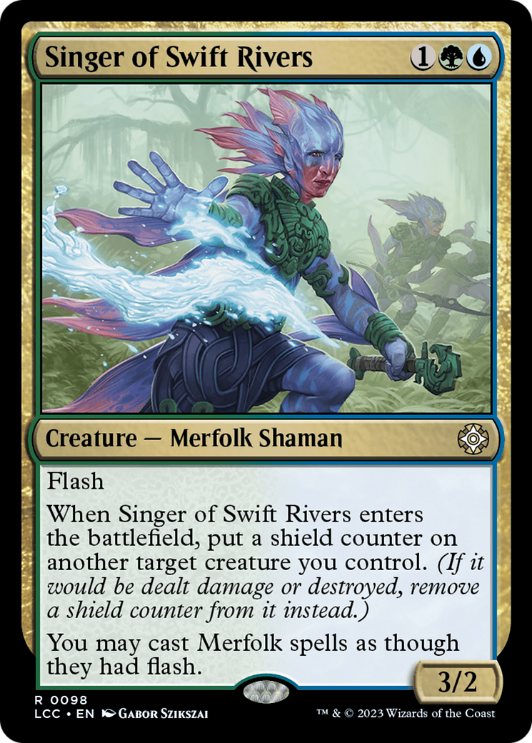 Singer of Swift Rivers [The Lost Caverns of Ixalan Commander] | Golgari Games