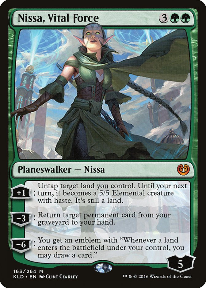 Nissa, Vital Force [Kaladesh] | Golgari Games