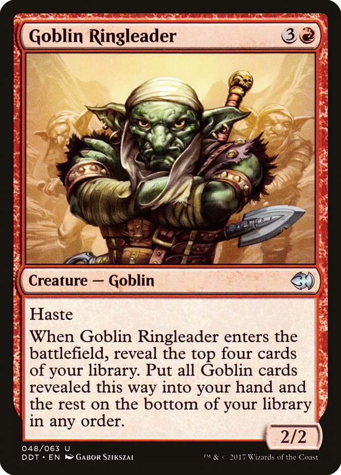 Goblin Ringleader [Duel Decks: Merfolk vs. Goblins] | Golgari Games