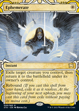 Ephemerate (Foil Etched) [Strixhaven: School of Mages Mystical Archive] | Local Legends