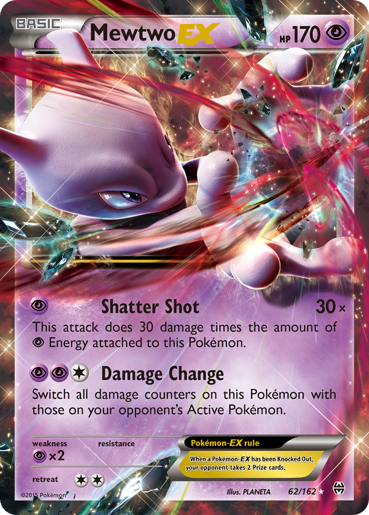 Mewtwo EX (62/162) [XY: BREAKthrough] | Golgari Games