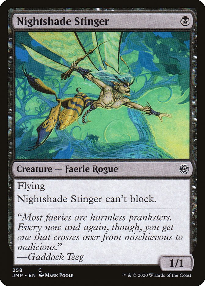 Nightshade Stinger [Jumpstart] | Local Legends