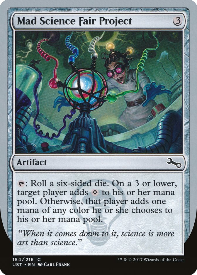 Mad Science Fair Project [Unstable] | Local Legends