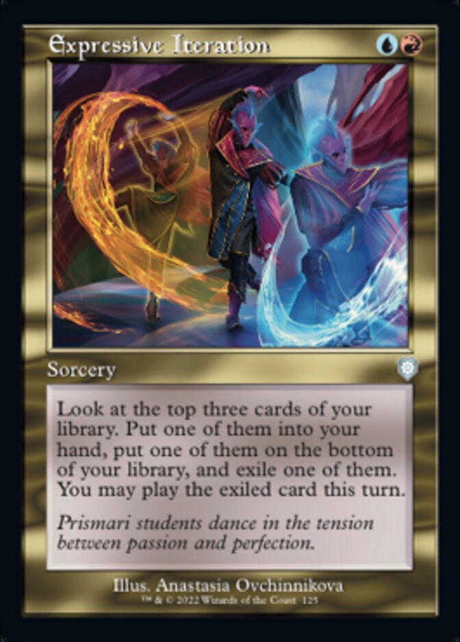 Expressive Iteration (Retro) [The Brothers' War Commander] | Local Legends