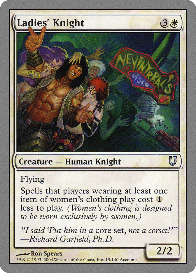 Ladies' Knight [Unhinged] | Local Legends