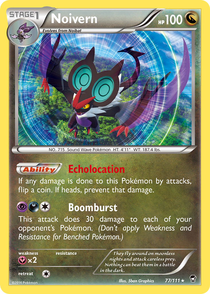 Noivern (77/111) [XY: Furious Fists] | Golgari Games