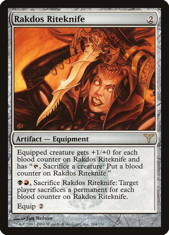 Rakdos Riteknife [Dissension] | Local Legends