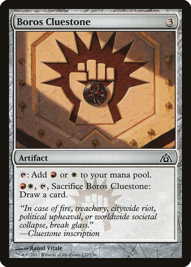 Boros Cluestone [Dragon's Maze] | Local Legends