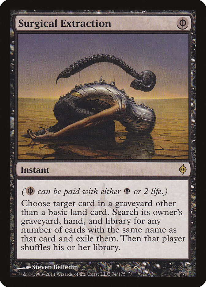 Surgical Extraction [New Phyrexia] | Local Legends