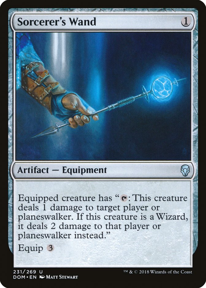 Sorcerer's Wand [Dominaria] | Local Legends