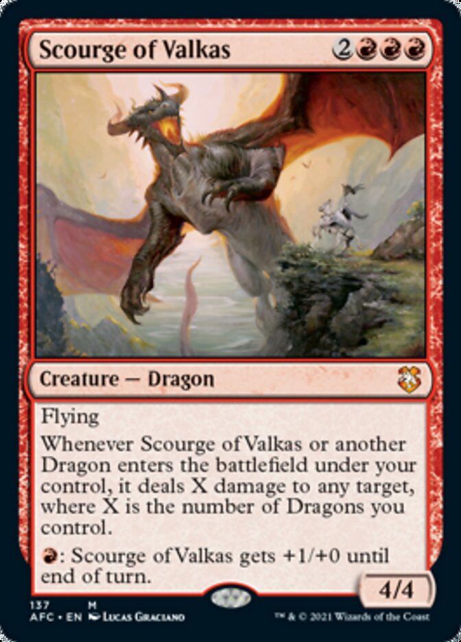Scourge of Valkas [Dungeons & Dragons: Adventures in the Forgotten Realms Commander] | Local Legends