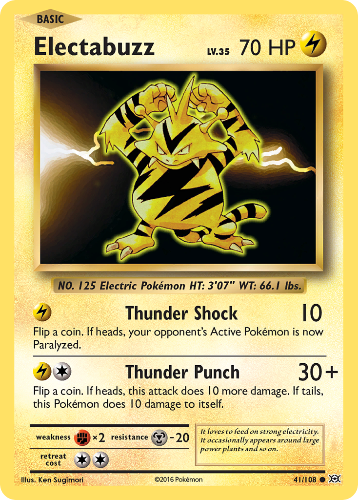 Electabuzz (41/108) [XY: Evolutions] | Golgari Games