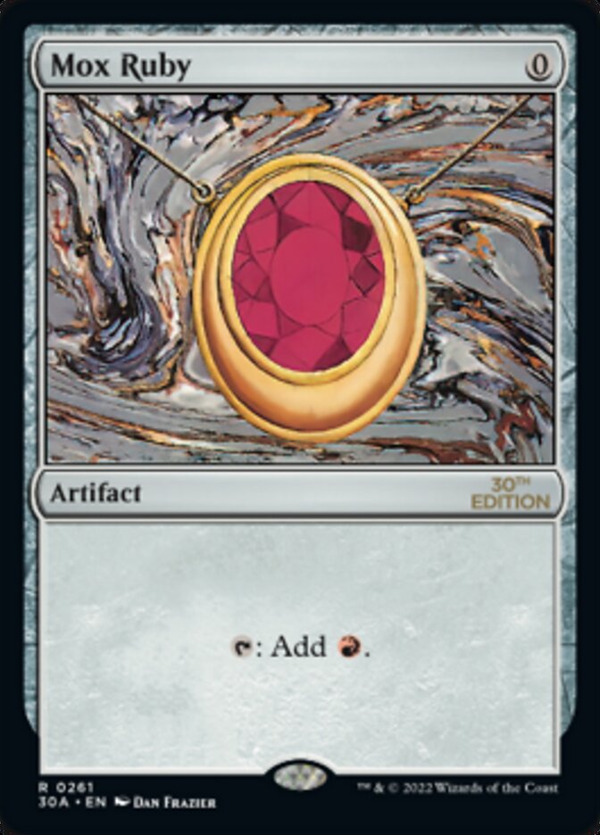 Mox Ruby [30th Anniversary Edition] | Local Legends