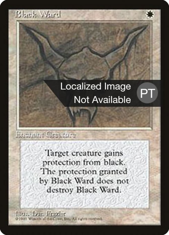 Black Ward [Fourth Edition (Foreign Black Border)] | Local Legends