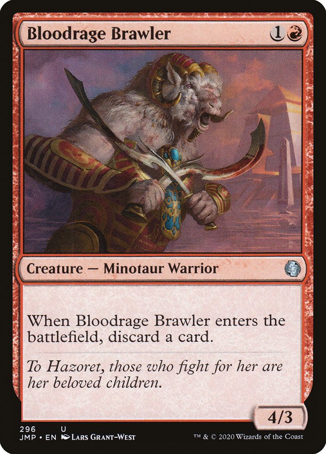 Bloodrage Brawler [Jumpstart] | Local Legends