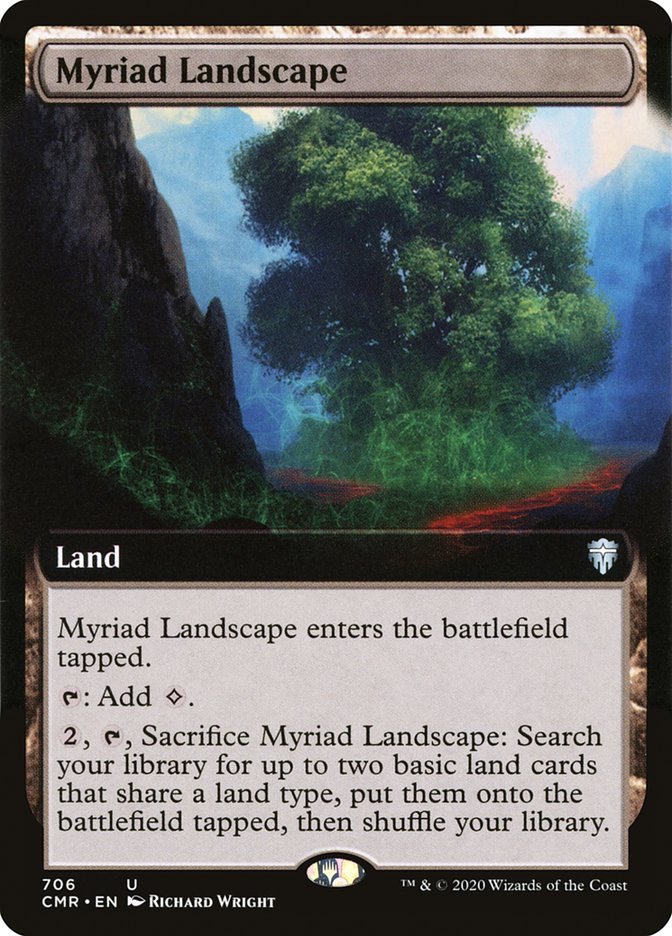 Myriad Landscape (Extended Art) [Commander Legends] | Local Legends