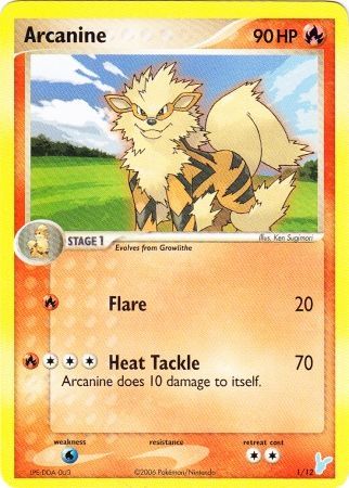 Arcanine (1/12) [EX: Trainer Kit 2 - Minun] | Golgari Games