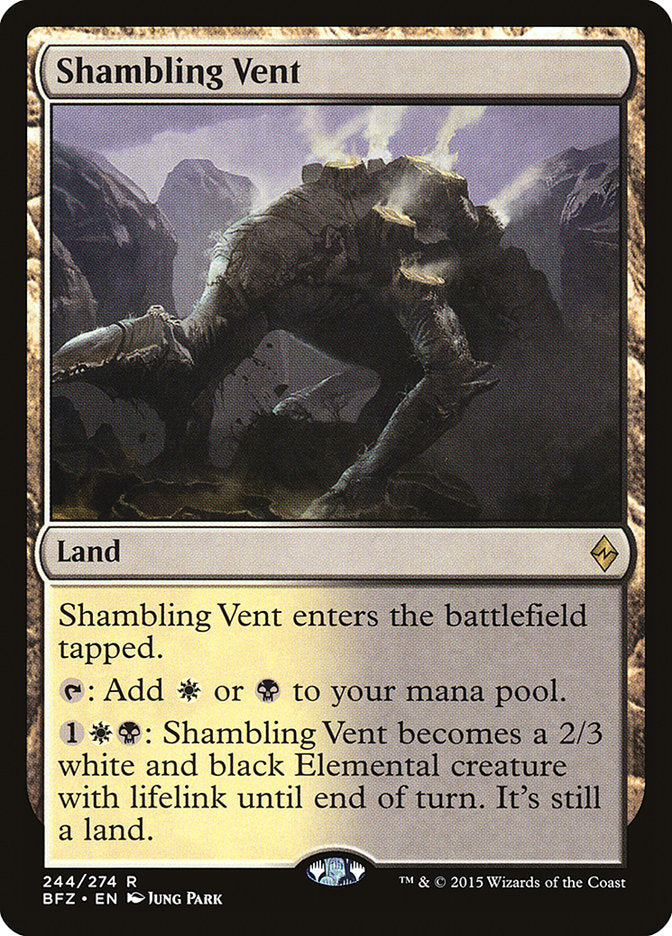 Shambling Vent [Battle for Zendikar] | Local Legends