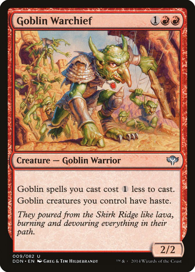 Goblin Warchief [Duel Decks: Speed vs. Cunning] | Local Legends