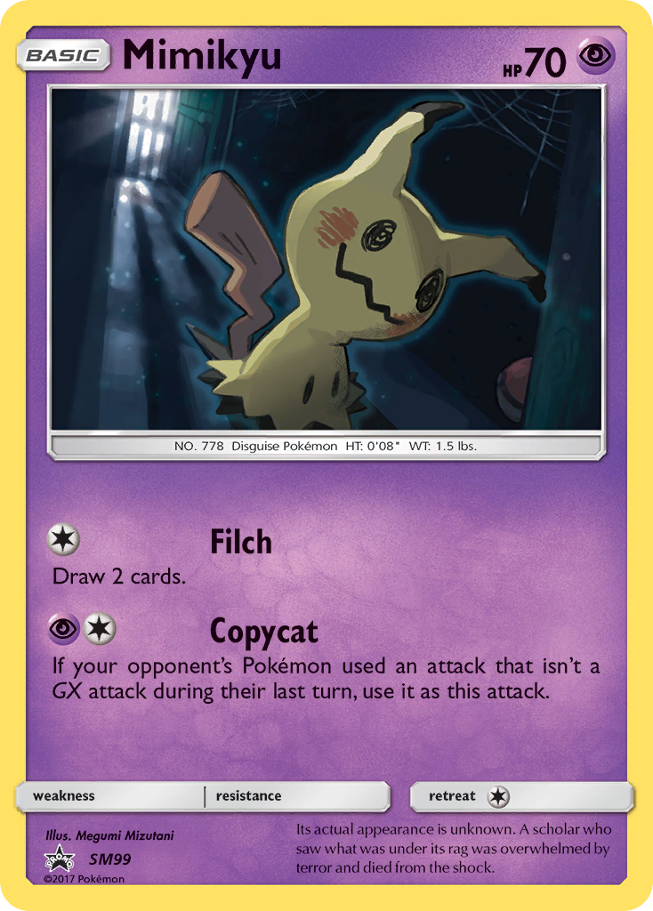 Mimikyu (SM99) [Sun & Moon: Black Star Promos] | Golgari Games