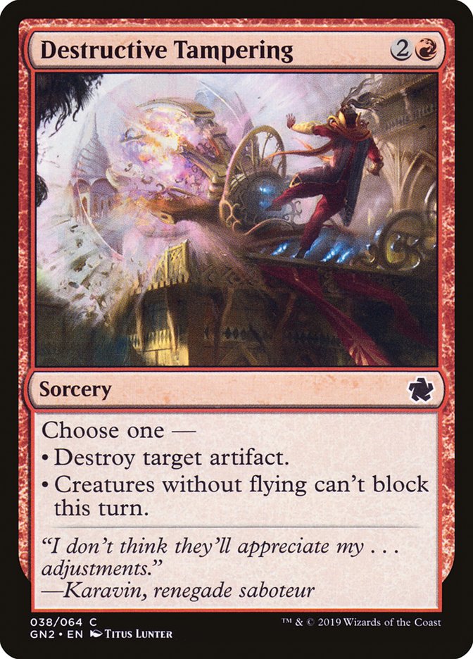 Destructive Tampering [Game Night 2019] | Local Legends