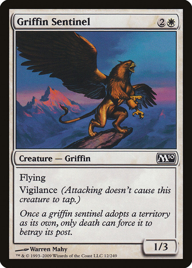 Griffin Sentinel [Magic 2010] | Golgari Games