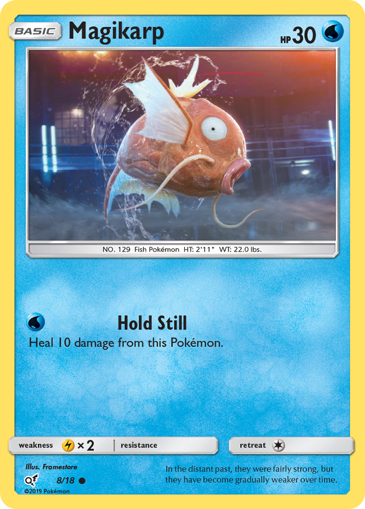 Magikarp (8/18) [Sun & Moon: Detective Pikachu] | Golgari Games