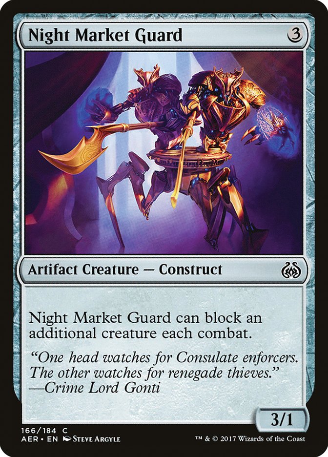 Night Market Guard [Aether Revolt] | Golgari Games