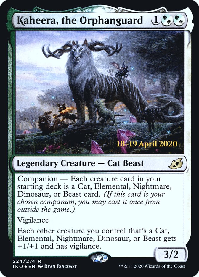 Kaheera, the Orphanguard [Ikoria: Lair of Behemoths Prerelease Promos] | Local Legends