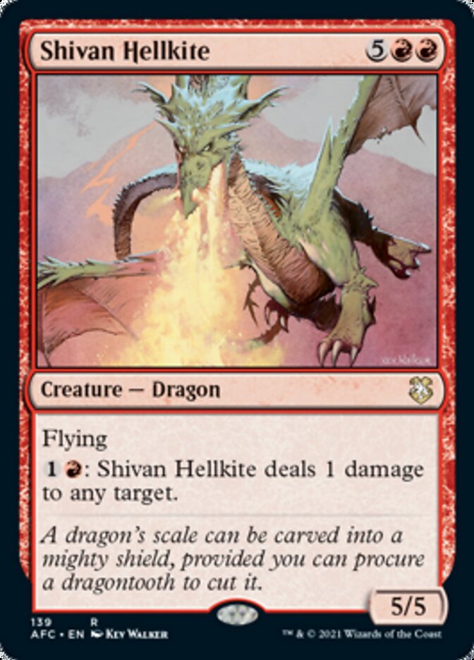 Shivan Hellkite [Dungeons & Dragons: Adventures in the Forgotten Realms Commander] | Local Legends