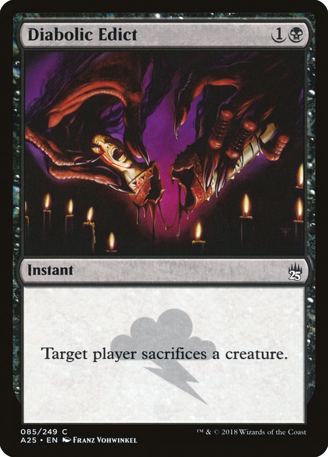 Diabolic Edict [Masters 25] | Local Legends