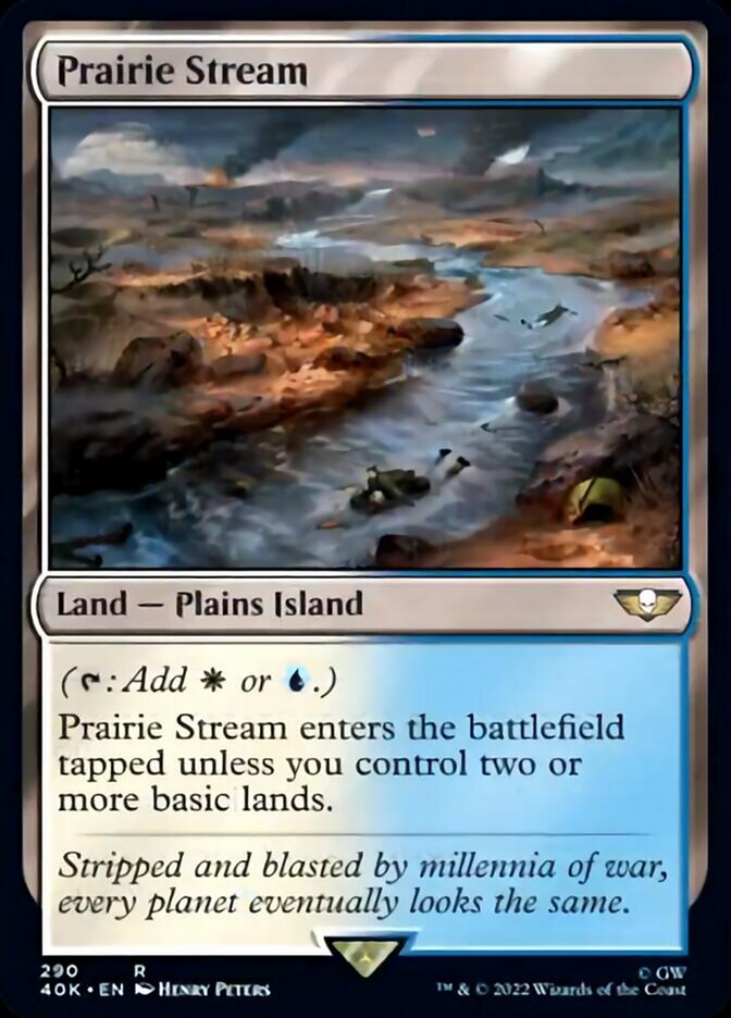 Prairie Stream [Universes Beyond: Warhammer 40,000] | Golgari Games