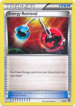 Energy Retrieval (16/30) [Black & White: Trainer Kit - Zoroark] | Golgari Games