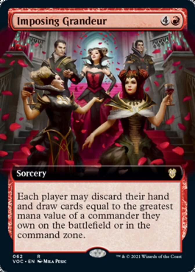 Imposing Grandeur (Extended Art) [Innistrad: Crimson Vow Commander] | Local Legends