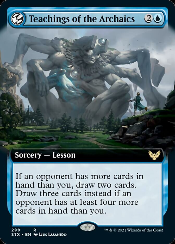 Teachings of the Archaics (Extended Art) [Strixhaven: School of Mages] | Local Legends