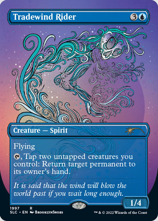 Tradewind Rider (Borderless) [Secret Lair 30th Anniversary Countdown Kit] | Local Legends