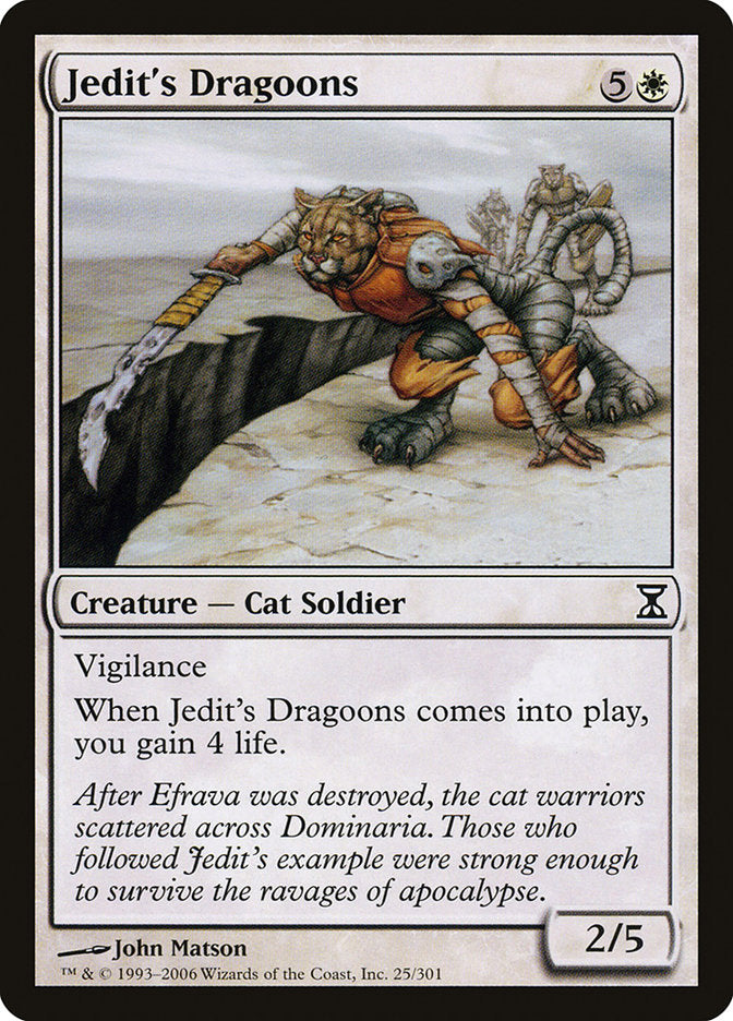 Jedit's Dragoons [Time Spiral] | Golgari Games