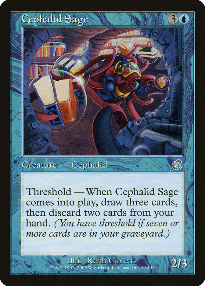 Cephalid Sage [Torment] | Golgari Games