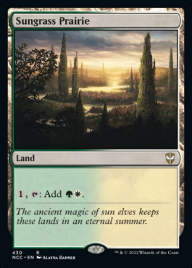 Sungrass Prairie [Streets of New Capenna Commander] | Local Legends