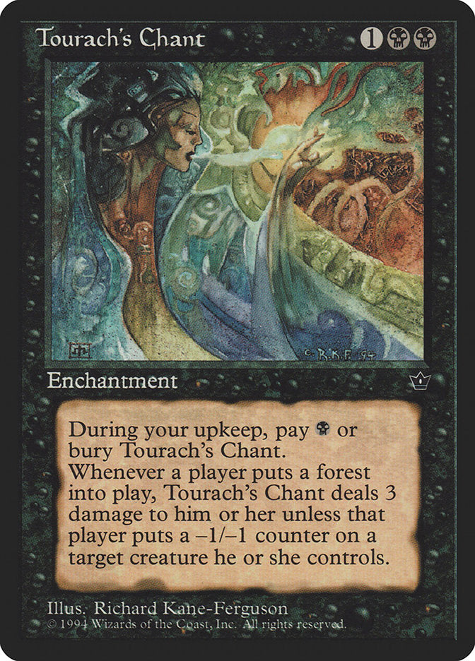 Tourach's Chant [Fallen Empires] | Local Legends