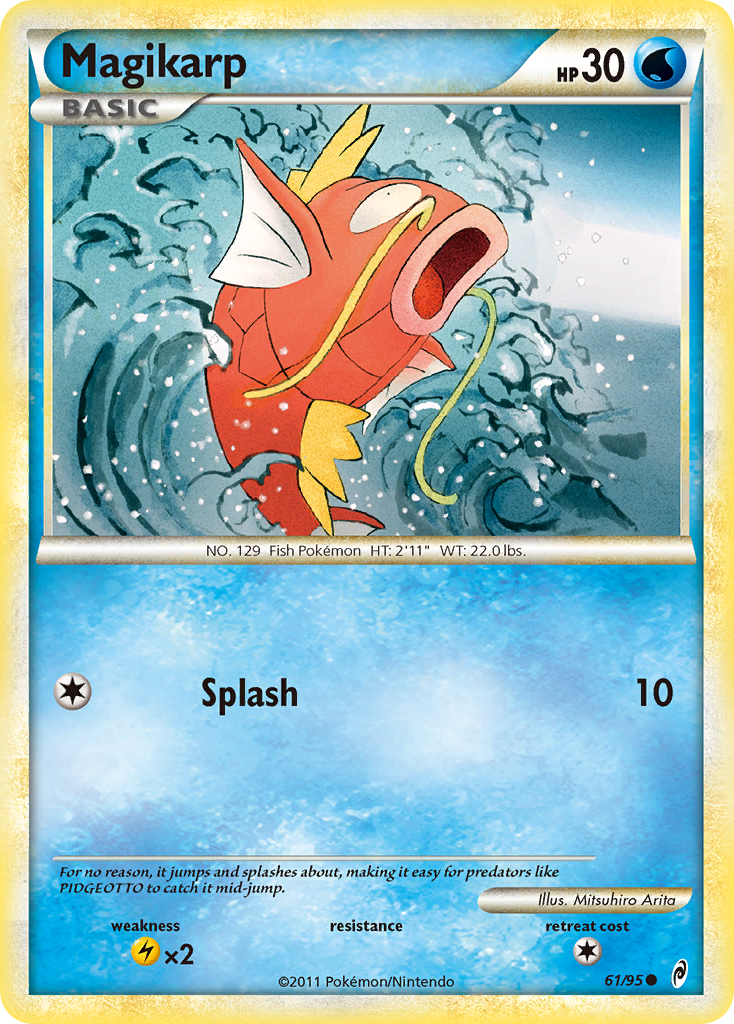 Magikarp (61/95) [HeartGold & SoulSilver: Call of Legends] | Golgari Games