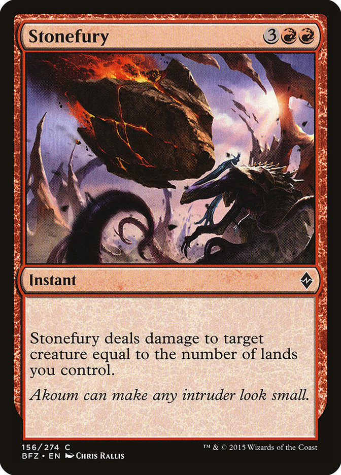 Stonefury [Battle for Zendikar] | Local Legends